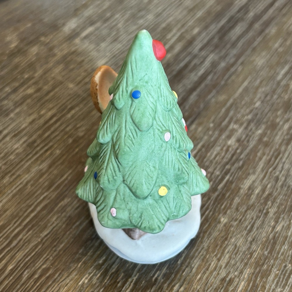 HOMCO 8905 Christmas Mouse Decorating Tree Figurine Home Interiors Taiwan - Picture 4 of 7